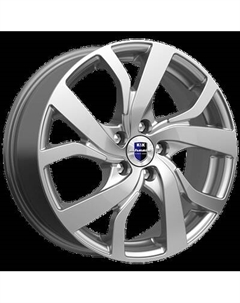 Литой диск K&K Палермо 16x6.5" 5x105мм DIA 56.6мм ET 39мм Дарк платинум K&k