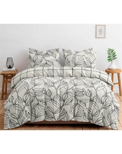 Комплект постельного белья Ночь нежна Марша Евро 50x70 / 20523-1+20524-1