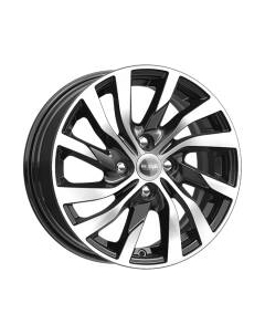 Литой диск K&K КС882 15x6" 4x100мм DIA 60.1мм ET 50мм Алмаз черный K&k