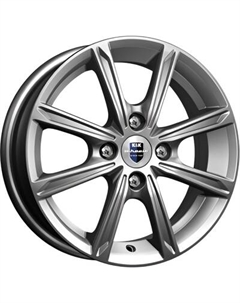 Литой диск K&K Флэш 14x5" 4x100мм DIA 60.1мм ET 43мм Дарк платинум K&k