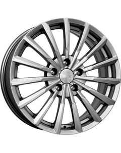 Литой диск K&K Акцент 14x5.5" 4x100мм DIA 60.1мм ET 43мм Дарк платинум K&k