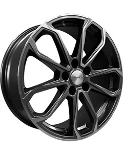 Литой диск Khomen KHW1816 Jolion 18x7" 5x114.3мм DIA 66.6мм ET 37мм