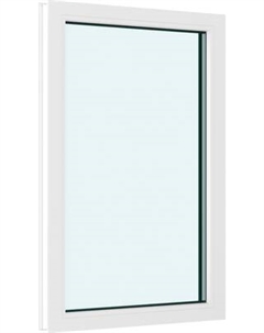 Окно ПВХ Добрае акенца Глухое 3 стекла