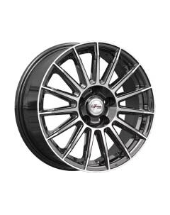 Литой диск iFree Азур 16x6.5" 5x114.3мм DIA 67.1мм ET 35мм Блэк джэк Ifree