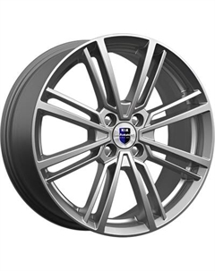 Литой диск K&K Эрфурт 17x7" 4x100мм DIA 67.1мм ET 37мм Дарк платинум K&k