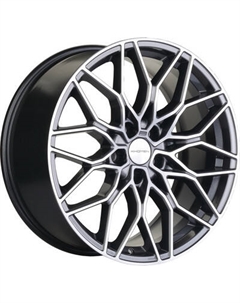 Литой диск Khomen KHW1813 Haval Jolion 18x7" 5x114.3мм DIA 66.5мм ET 37мм Gray FP