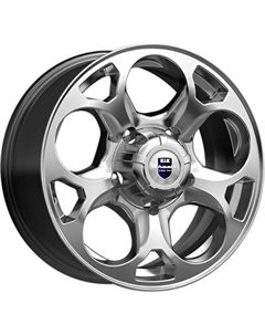 Литой диск K&K Линкс 16x7" 5x139.7мм DIA 108.5мм ET 35мм Дарк платинум K&k