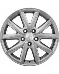 Литой диск Khomen KHW1706 RAV4 17x7" 5x114.3мм DIA 60.1мм ET 39мм G-Silver