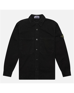 Мужская рубашка Organic Panama Cotton Old Effect Stone island