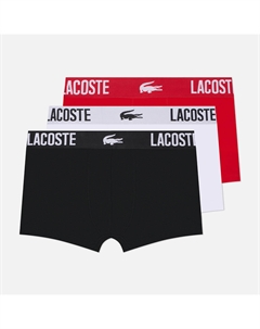 Комплект мужских трусов Stretch Cotton Trunks 3-Pack Lacoste underwear