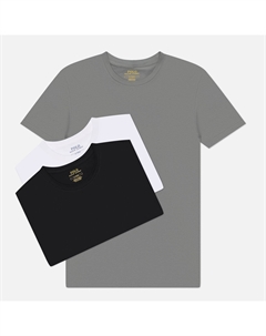 Комплект мужских футболок Stretch Cotton Crew Neck 3-Pack Polo ralph lauren