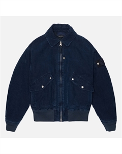 Мужская куртка бомбер Indigo Micro Corduroy-Rinsed Stone island
