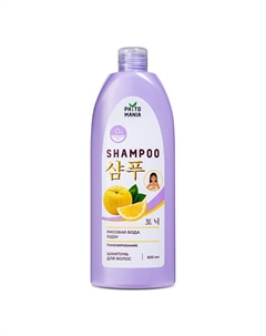 PHYTOMANIA Шампунь для волос тонизирующий Рисовая вода + Юдзу 600 Krassa