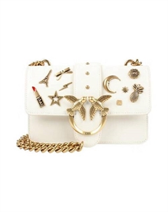 Сумка Cow Leather Swallow Bag, Shoulder Bag, Crossbody Bag Pinko