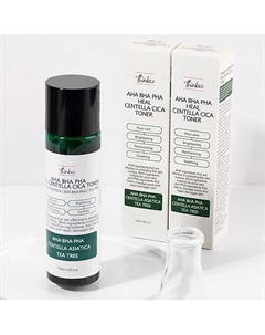 Тонер с AHA, BHA, PHA кислотами и центеллой азиатской для проблемной кожи 140 Thinkco