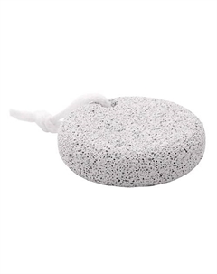 Пемза для педикюра, круглая, с веревкой, натуральный камень Kaizer