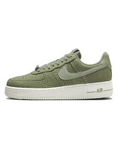 Кроссовки Air Force 1 07 Premium Safari Oil Green Nike