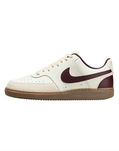 Кроссовки Court Vision Anti-Slip Wear-Resistant Low-Top Skateboard Shoes Mens Ecru Nike