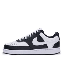 Кроссовки Court Vision Low Next Nature Black White Womens Nike