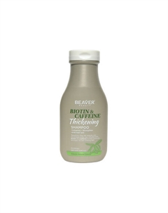 Шампунь укрепляющий Biotin & Caffeine Thickening Shampoo, для поврежденных волос 350 Beaver