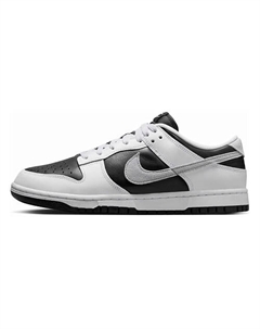 Кроссовки Dunk Anti-Slip Wear-Resistant Low-Top White Black Nike