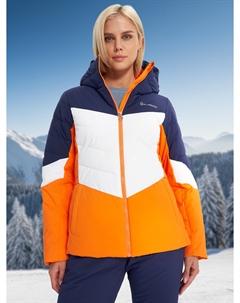 Пуховик женский, Оранжевый Glissade