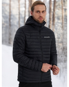 Куртка утепленная мужская Powder Pass Hooded Jacket, Черный Columbia