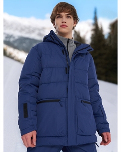 Пуховик мужской, Синий Термит