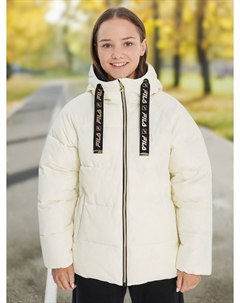 Пуховик для девочек, Бежевый Fila