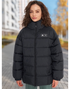 Пуховик женский Paffuta, Черный Kappa