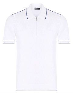 Поло хлопковое Bertolo luxury menswear