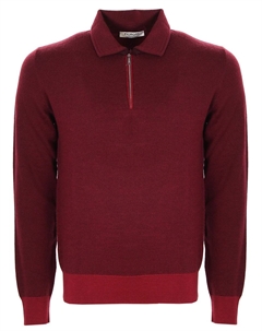 Шерстяное поло на молнии Fioroni cashmere