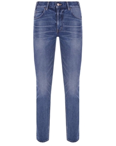 Джинсы хлопковые зауженные Celine