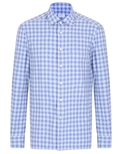 Рубашка Slim Fit хлопковая Kiton