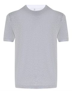 Футболка шелковая Brunello cucinelli