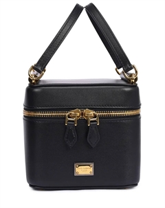 Сумка кожаная Sicily Cube Vanity Bag Dolce&gabbana