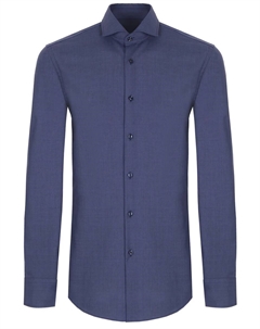 Рубашка Slim Fit шерстяная Boss