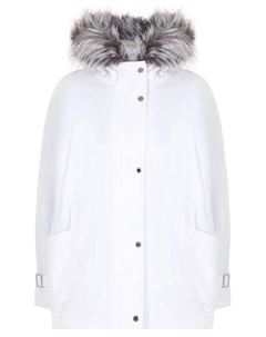 Парка с мехом норки и лисы Via cappella