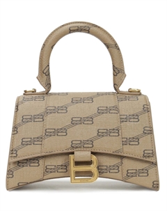 Сумка кожаная Hourglass Balenciaga