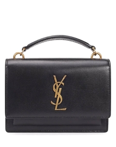 Сумка кожаная Sunset Saint laurent