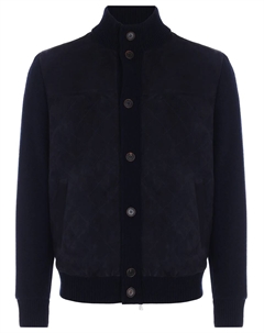 Бомбер комбинированный Fioroni cashmere