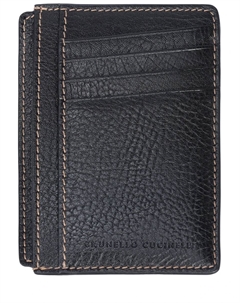 Кардхолдер кожаный Brunello cucinelli