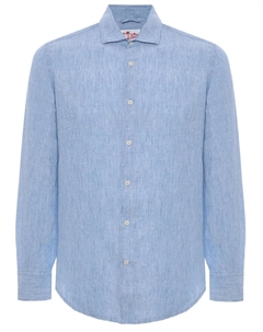 Рубашка Slim Fit льняная Mc2 saint barth