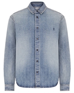 Рубашка джинсовая Saint laurent