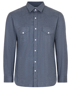 Рубашка Regular Fit хлопковая Maria santangelo