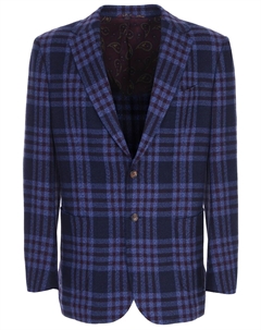 Пиджак кашемировый в клетку Stile latino