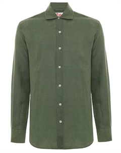 Рубашка Slim Fit льняная Mc2 saint barth