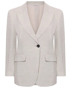 Пиджак льняной Brunello cucinelli