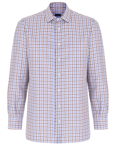Рубашка Slim Fit в клетку Stile latino