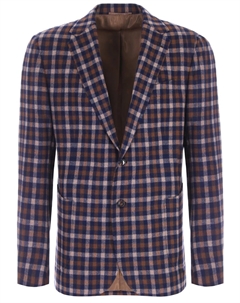 Пиджак кашемировый в клетку Stile latino